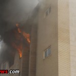 آتش سوزی دانشگاه پیام نور ریگان