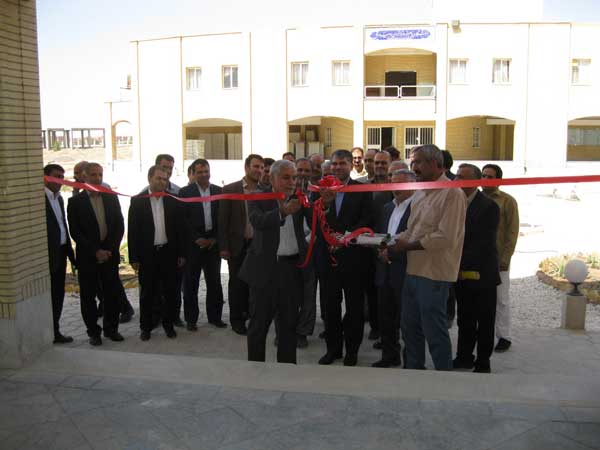 افتتاح ساختمان آران و بیدگل